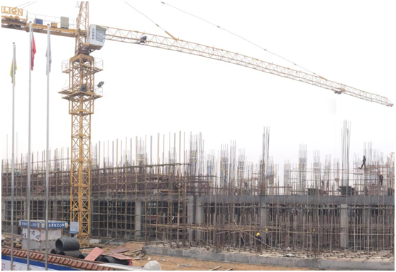 中國化學四化大廈進入地面以上工程建設(shè)階段