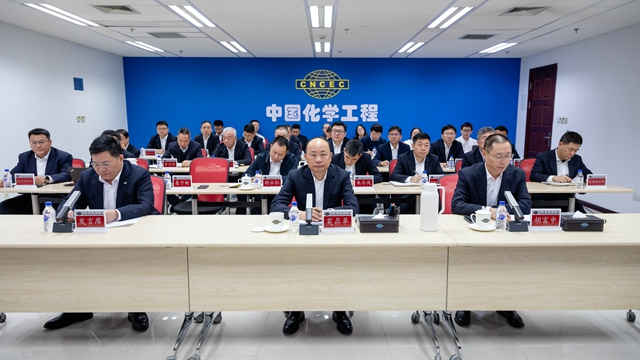 中國化學召開2025年一季度安全質(zhì)量環(huán)保工作例會