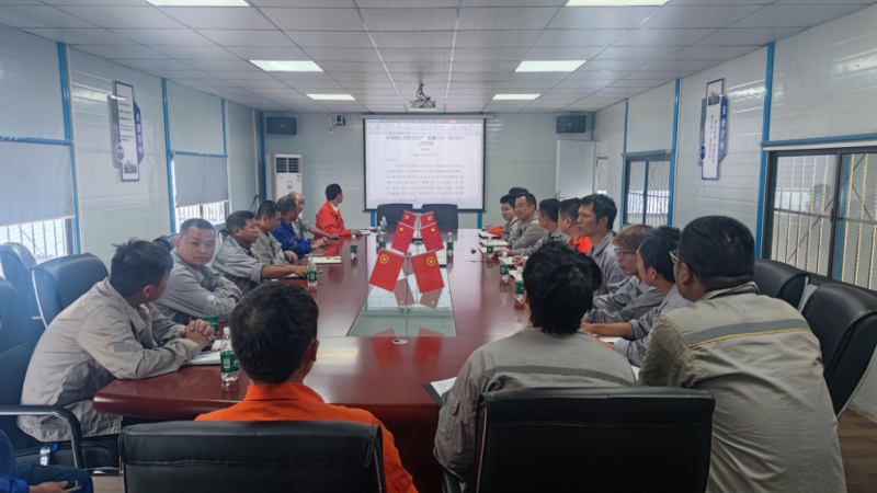 中國(guó)化學(xué)四化建扎實(shí)開(kāi)展“雷霆行動(dòng)”安全生產(chǎn)警示教育  筑牢項(xiàng)目安全根基